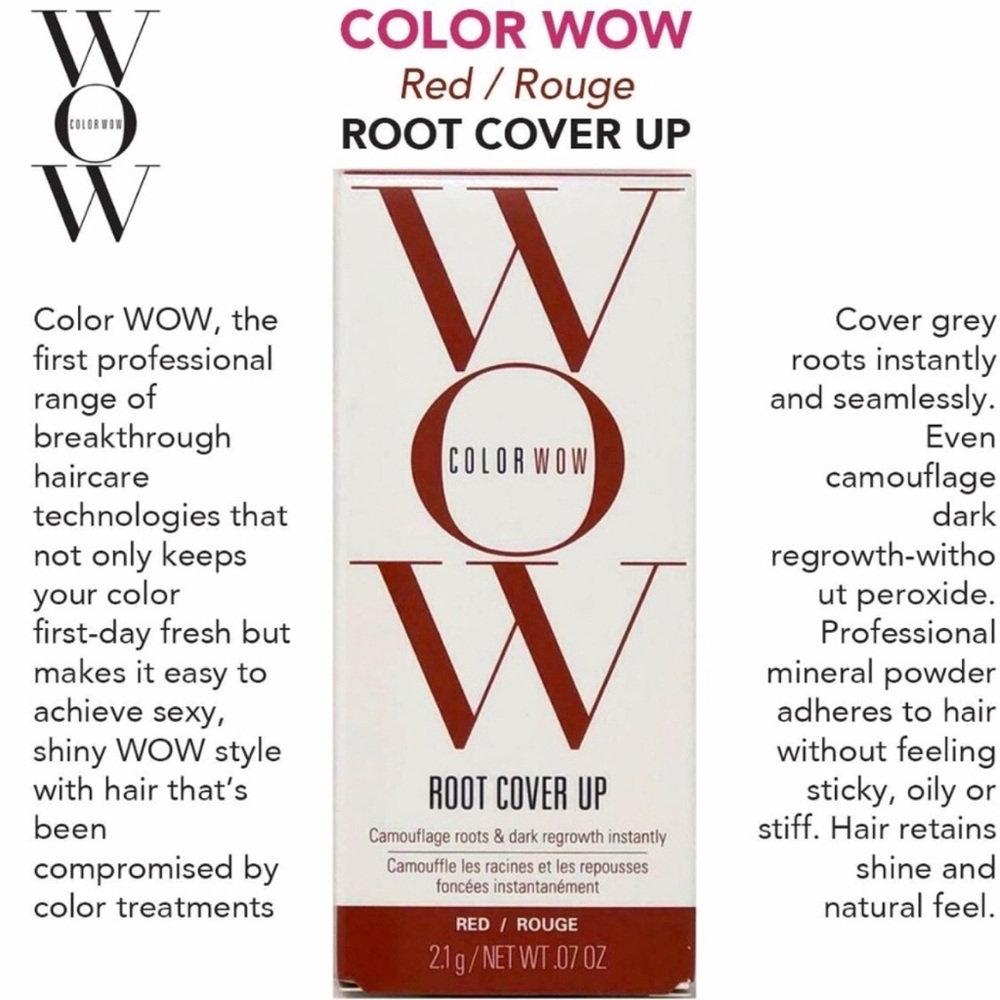 Color WOW red camouflage root cover up .07 oz.